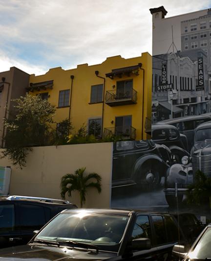 Burns Court in Downtown Sarasota