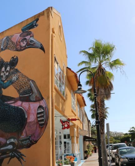 Burns Square in downtown Sarasota