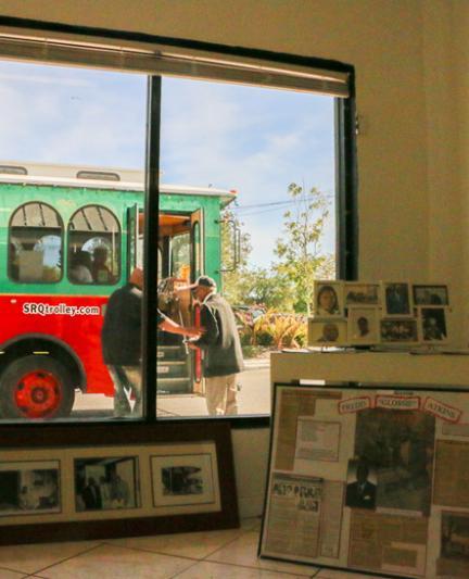 The Newtown Historical Gallery is a regular stop on the Newtown Alive Trolley Tours (Photo: Visit Sarasota County)