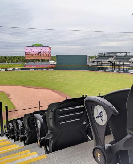 Spring Training game at Cool Today Park