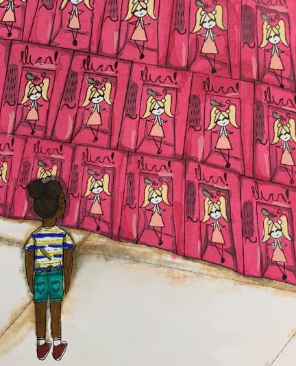 EOD 2021: Best in Show, Student: “Small Struggles” by Emily Norris, a 7th grade student at Sarasota Middle School.