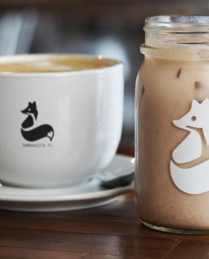 
A coffee from The Clever Cup (Photo: Lauren Jackson)
