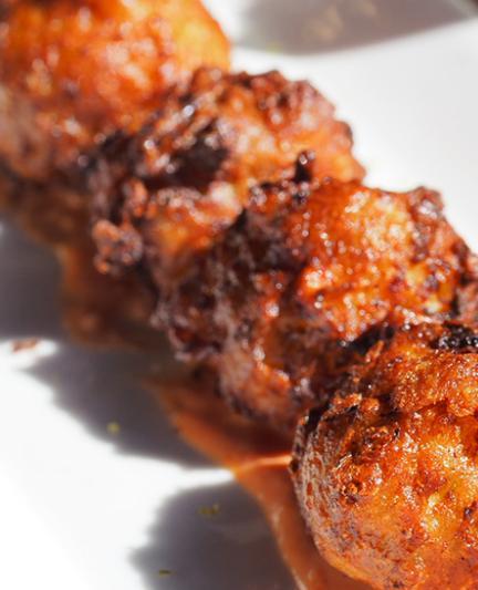 Conch fritters at Farlow's on the Water [Photo: Lauren Jackson]