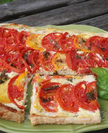 Florida Tomato Tart 