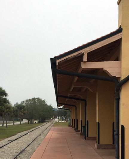 Historic Venice Train Depot. Photo credit: Beth Luberecki