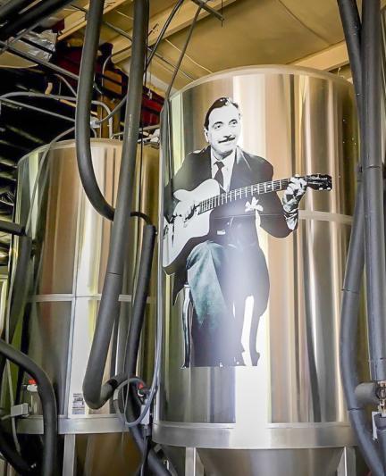 
Behind-the-scenes at JDub's Brewing Co. [Photo: Nicole Coudal]
