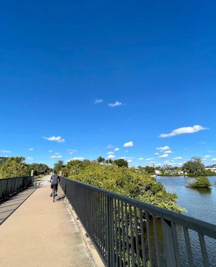 Biking the Legacy Trail