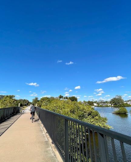Biking the Legacy Trail