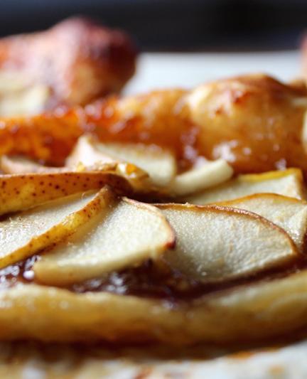 Slideshow - Mini Pear & Fig Galettes. Photo credit: Nicole Coudal