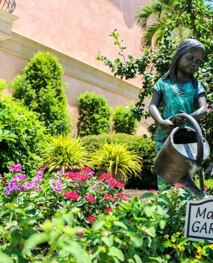 Maria's Garden is one of many throughout downtown Venice