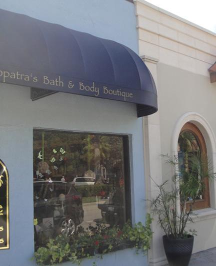 Venice Shopping. Cleopatra's Bath & Body Boutique. Photos by Beth Luberecki