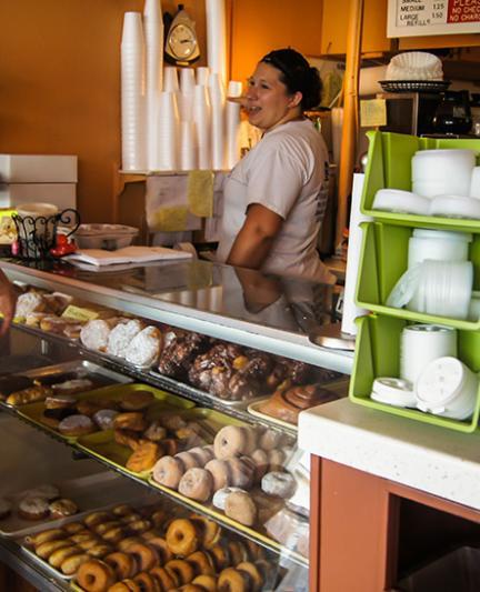 Abbe's Donuts. Photo Credit: Robin Draper