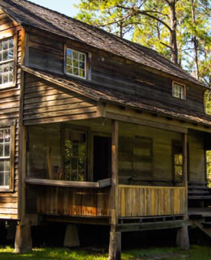 Crowley Nature Center - Home. Photo credit: Robin Draper.