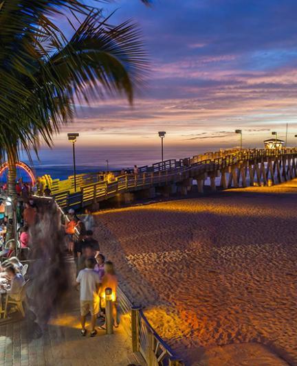 Sharkey's on the Pier - Sunset.