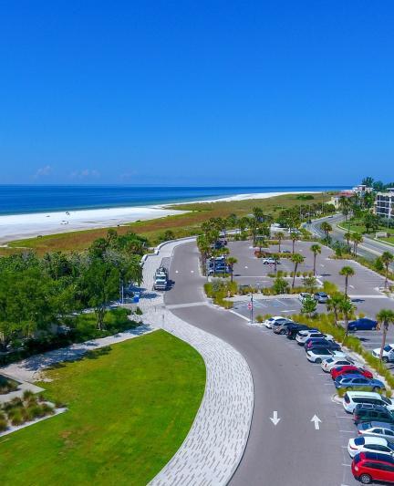 Siesta Key Public Beach Parking Lot