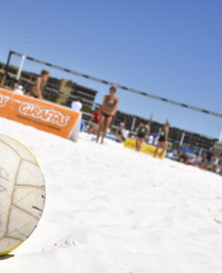 Beach Volleyball on Siesta Public Beach