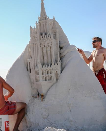 The Siesta Key Crystal Classic International Sand Sculpting Competition