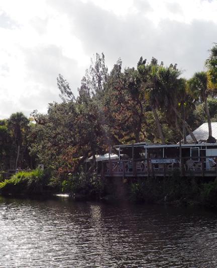 Waterfront view from Snook Haven [Photo: Lauren Jackson]