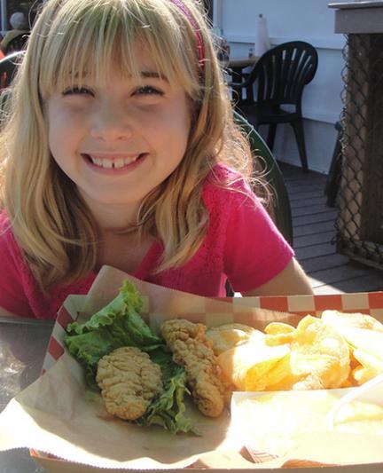 Snacks at Snook Haven. Photo by Beth Luberecki.