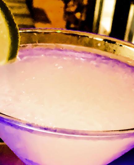 A fruity cocktail at Social on First.  Photo credit: Loren Mayo.