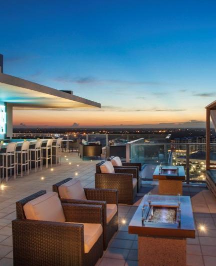 The Westin rooftop event space