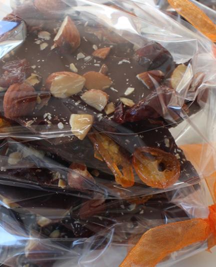 Dark Chocolate Bark, finished result (Photo: Nicole Coudal)