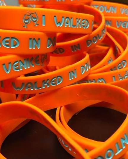 Wine Walk, Wristbands. Photo courtesy of Venice MainStreet