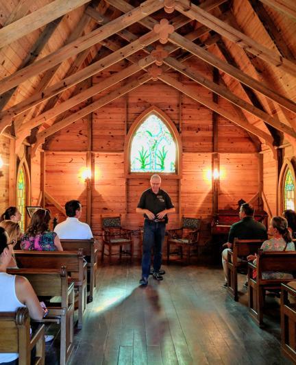 "Mary's Chapel" at Selby Gardens' Historic Spanish Point campus