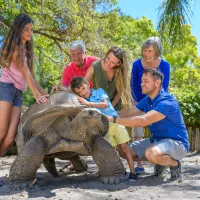 Family at Sarasota Jungle Gardens