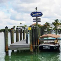 
Boat parking at The Crow’s Nest in Venice [Photo: Lauren Jackson]
