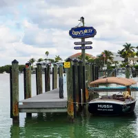 
Boat parking at The Crow’s Nest in Venice [Photo: Lauren Jackson]
