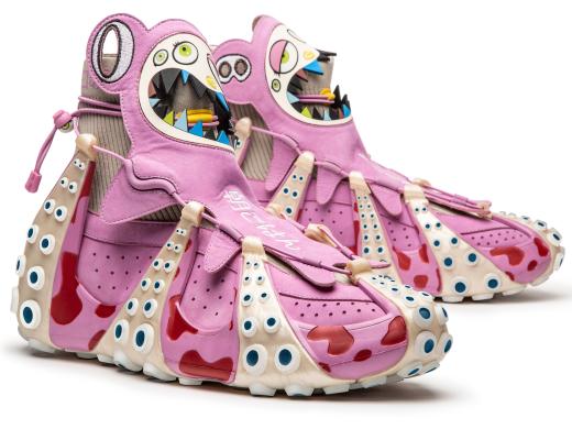 Mr. Bailey. Octopus Shoe, 2018. Collection of Mr. Bailey. Courtesy of Mr. Bailey.