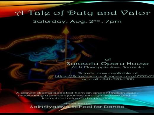 A Tale of Duty and Valor, a traditional Indian dance-drama