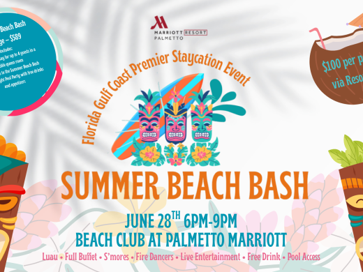 BEACH BASH SUMMER PALMETTO MARRIOTT 2025 LUAU