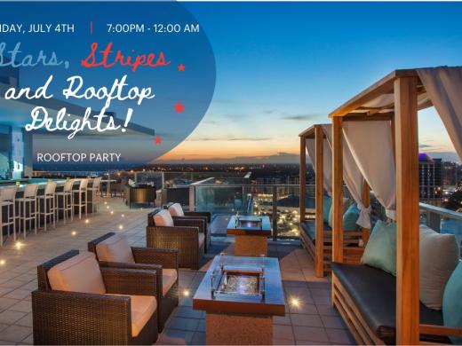 Image of event on The Westin Sarasota's rooftop