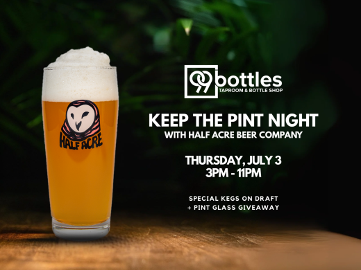 Keep The Pint Night with Half Acre Beer Company