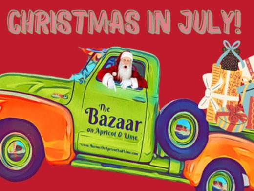 Christmas in July at The Bazaar