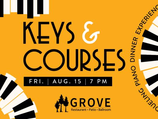 Keys & Courses: A Dueling Piano Dinner Experience 
