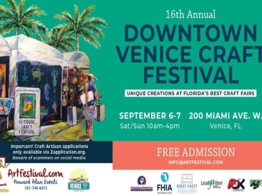 16th Annual Downtown Venice Craft Festival