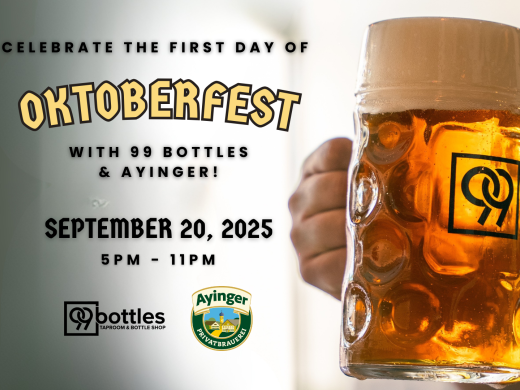 Opening Day of Oktoberfest at 99 Bottles!