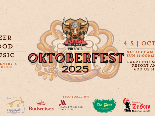 Get Ready for Oktoberfest 2025 at the Palmetto Marriott Resort & Spa! 🍺🥨🎶  Join us for a weekend of authentic German celebration at Oktoberfest 2025, proudly presented by Geier's Sausages! Set against the beautiful backdrop of the Palmetto Marriott Resort & Spa, this two-day festival will feature cold beer, delicious food, and live music to keep the party going all weekend long.  🗓 Dates: Saturday, October 4 | 11:00 AM – 9:30 PM Sunday, October 5 | 11:00 AM – 6:00 PM  📍 Location: Palmetto Marriott Reso