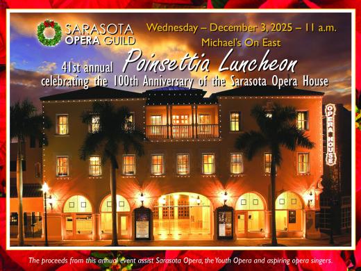 Sarasota Opera Guild Poinsettia Luncheon