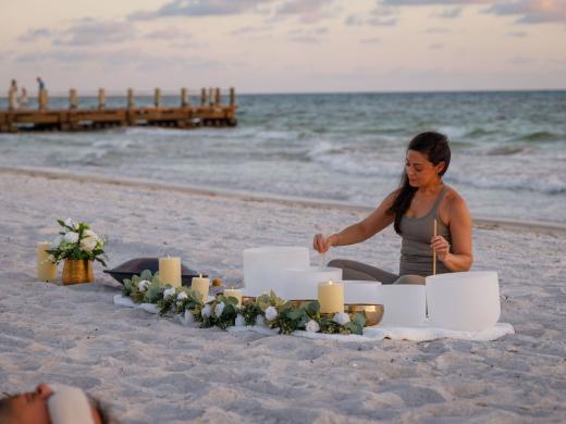 Sound Bowl Beach Meditation Event - The St. Regis Longboat Key Resort