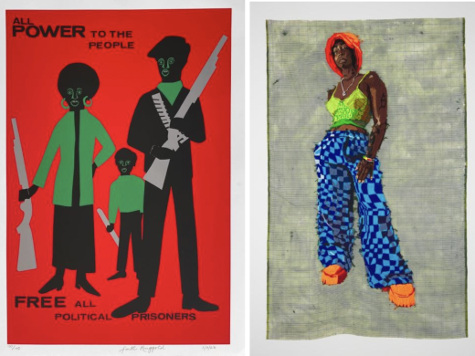 Ringling College Art Gallery Exhibition Roots & Resilience . Image: Faith Ringgold, Kandy G Lopez.