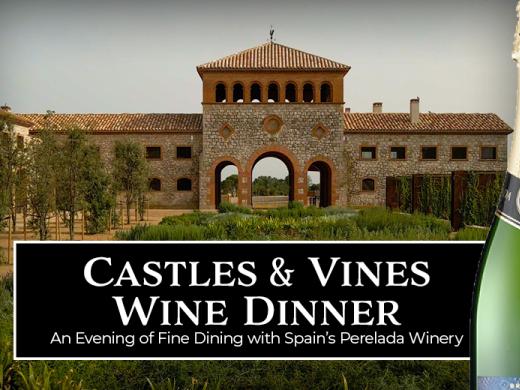 Castles & Vines Wine Dinner at Michael's Wine Cellar