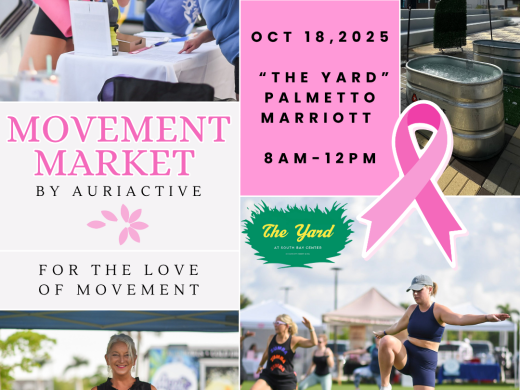Movement Market at Palmetto Marriott Raises Funds for Breast Cancer Awareness this Saturday
