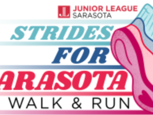 Logo for Strides for Sarasota by the Junior League of Sarasota