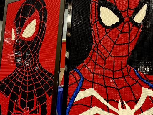 LEGO art at BrickUniverse Expo