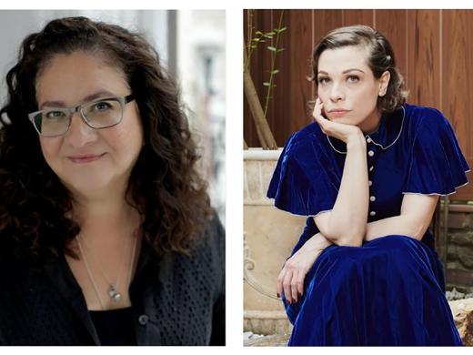 Migdalia Cruz and Lauren Marcus