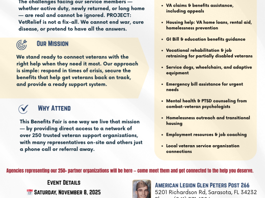 Benefits Fair Media Poster